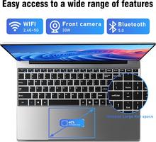 Laptop, 2026 15.6 Inch Laptop, 16GB RAM 512GB SSD, PentiumGold 4425Y Laptop, IPS FHD 1920 x 1080 Notebook, 180°Open Closing, 5000mAh, TF Card Slot, Student