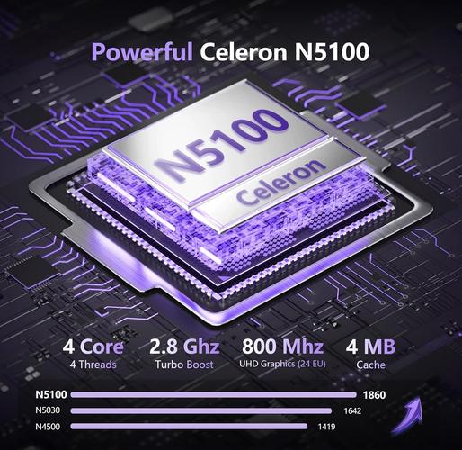 Win 11 15.6" Full HD IPS 16Go RAM 1To SSD Processeur Celeron N5100 (jusqu'à 2,8 GHz) Clavier Rétro-éclairé avec Lecteur d'Empreintes WiFi 5, BT 4.2, HDMI, USB 3.0 Batterie 5000mAh