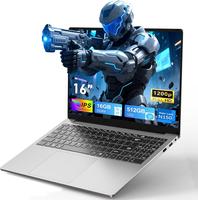 2026 Portable,15.6" 2 Cœurs 16Go RAM 256Go SSD Extension TF 1To,(Processeur M3-6Y30, 5000mAh),IPS 1920×1080 Win 11 avec HDMI, USB3.0, WIFI5, BT4.2, Clavier QWERTY