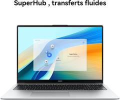 Huawei MateBook D16 Intel® Core™ i5-13420H, 16 Go RAM, 512 Go SSD, Écran