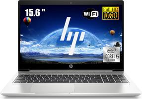 HP ProBook 450 G6 Professionnel, 15,6 Pouces FHD (1920 x 1080), Intel Core i5-8265U, 8 Go de RAM, SSD de 256 Go, Clavier Japonais QWERTY, Windows 11 Pro (reconditionné)
