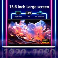 15,6 Pulgadas, Celeron N4000, 12GB RAM 256GB SSD, Pantalla FHD IPS Abatible 180°, Mini HDMI, USB 3.0, WiFi 5, Computadora Delgada para Estudiantes