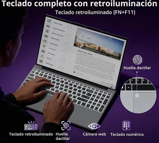 Diakuoe 15.6 Inch Laptop