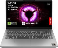 Lenovo LOQ Essential Gen 10 Gaming AI 15.6 Inch FHD (AMD Ryzen 7 7735HS, NVIDIA GeForce RTX 4050, 16GB RAM, 512GB SSD, 144Hz, Wi-Fi 6, No Operating System) QWERTY Spanish – Grey