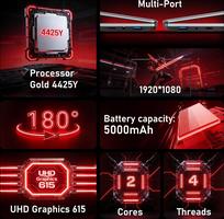 FUNYET, 2026 Nouveau 15.6 Pouces 16Go RAM 512Go SSD Soutien TF 1To Win11 Pro Processeur 4425Y 5000mAh IPS 1920×1080 HDMI, USB3.0, WiFi 5, BT 4.2 Webcam Clavier QWERTY