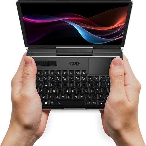 GPD Micro 2 (i3-N300) Mobile avec Windows 11 Pro, écran Full HD 7" pivotant à 180°, Octa Core i3-N300, RAM LPDDR5 16 Go, NVMe SSD 512 Go, Wi-Fi 6, Ethernet 2.5G, Bluetooth 5.2