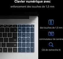 Huawei MateBook D16 Intel® Core™ i5-13420H, 16 Go RAM, 512 Go SSD, Écran