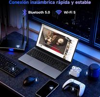BMAX 15.6" Core i3-8109U up to 3.6 GHz 16GB RAM 512GB SSD Win 11 Pro 5G WiFi, Bluetooth 5.0, USB 3.0x2, HDMI, 1920x1080 FHD Protects Spanish Keyboard
