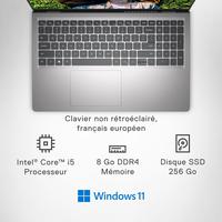Dell Inspiron 15 3520 Processeur 12th Gen Intel Core i5-1235U, Écran