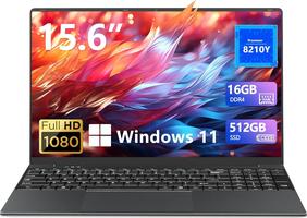 PC portable 15'' FHD - Core i5-8210Y(Jusqu'à 3,6 GHz) - RAM 24 Go - SSD