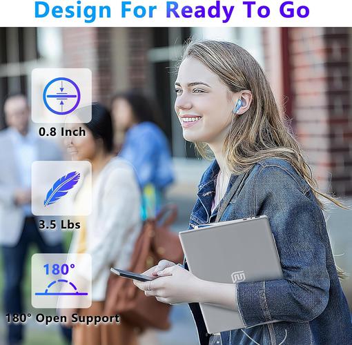 FUNYET Windows 11, Celeron N4000 Laptops 8 Go RAM LPDDR4 256 Go SSD, Convertible 180°, Notebook IPS FHD 1920 x 1080, BT5.0, USB3.0, HDMI, TF Card Slot, WiFi
