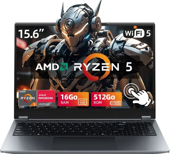 Vanwin Tactile 15.6" 2-en-1