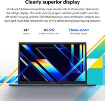 ASUS Vivobook 14" FHD | Intel Core i3-1215U | Intel Iris Xe Graphics | HDMI | Blue | 8GB RAM | 128GB SSD | Windows 11 S | Bundle with USB 3.0 Hub
