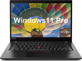 Lenovo ThinkPad X395 Laptop, Computer FHD(1920x1080), AMD Ryzen 5 3500U, 8GB Ram, 256GB SSD, QWERTY Keyboard, Windows 11 Pro (Renewed)