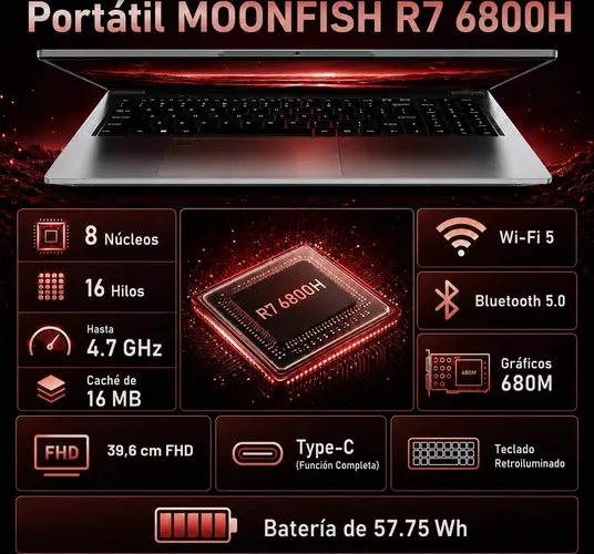 Moonfish PC Laptop