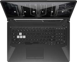 ASUS TUF Gaming A17 TUF706HCNT-HX166 Intel Core i5 11400H / jusqu'à 4.5 GHz Aucun SE fourni GF RTX 3050 8 Go RAM 512 Go SSD NVMe