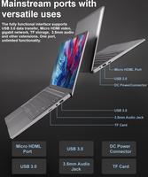 Celeron N4000 14 Inches (up to 2.6 GHz) , 6GB RAM 128GB SSD, W11 Pro Support WiFi, Bluetooth, USB 3.0 Mini HDMI, Student/Office