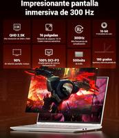 Gaming Laptop, 16"' QHD 300Hz (2560x1600) 2.5K, Core i7-13700HX, RTX 5060, 16GB DDR5 RAM, 1TB PCIe 4.0 SSD, 500nits, Wi-Fi 6E, BT5.3,Metal, Backlit, White, For Gamers & Content Creators