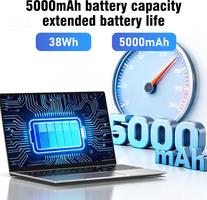 Laptop, 2026 15.6 Inch Laptop, 16GB RAM 512GB SSD, PentiumGold 4425Y Laptop, IPS FHD 1920 x 1080 Notebook, 180°Open Closing, 5000mAh, TF Card Slot, Student