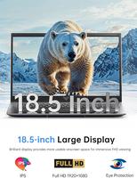 ACEMAGIC 18.5" Ryzen 3 4300U, 16 Go DDR4, 512 Go SSD, 1920 x 1080 IPS Full HD, 8000 mAh, BT5.0, HDMI, Type-C AX18