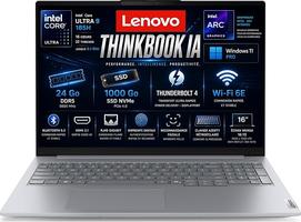 Lenovo ThinkBook IA, Intel 9 185H, RAM 24Go DDR5, SSD 1To, Écran