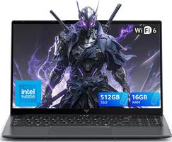 ACEMAGIC 2026 avec Processeur i5-12600H -12 Cœurs (4P+8E)/16 Threads,Jus qu'à 4.5 Ghz, 16GB RAM 512GB SSD,DDR4,Iris XE Graphics,WiFi 6,BT5.0,Type C,Pc 15.6 Pouces