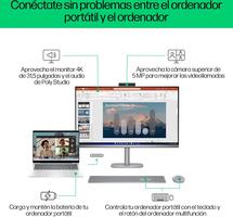 HP OmniStudio X All-in-One 32 UHD 4K (Procesador Intel 7-155H, 32GB RAM, 1TB SSD, Windows 11) Teclado QWERTY Español Silver