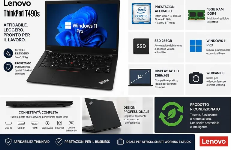 Lenovo ThinkPad T490S