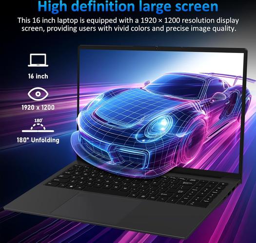 CYCLUS 16 Pouces Gaming R5 3500U Processor (2,1 à 3,7 GHz 4C/8T), Vega 8 Graphics, 16GB RAM 512GB SSD, Clavier Rétroéclairé/Webcam/Type-C, Clavier AZERTY