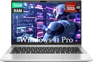 HP ProBook 630 G8 Business Laptop, 13.3 inch FHD (1920 x 1080), Intel Core i5-1145G7, 16 GB RAM, 512 GB SSD, Backlit Keyboard, Windows 11 Pro (Reconditionné)