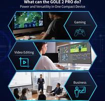 Mini Computer-HEIGAOLA Mini Computer with Screen 5.5 Inches Celeron N5095, Windows 11 Pro Computer Mini-pc16GB Ram DDR4, 256GB EMMC, Dual Display Output 4K@60Hz, HDMI, Type-C, WiFi5.0