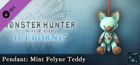 Monster Hunter World: Iceborne - Accessoire : Peluche Felyne - menthe