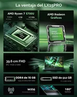 Tivique AMD Ryzen 7 5700U Laptop