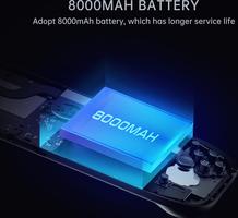 AYN Odin 2 Pro Android de Juegos de Mano con Alto Rendimiento Snapdragon 8 Gen 2 CPU Octa-Core, Adreno 740 GPU, 12 GB de RAM, 256 GB de Almacenamiento, 6 "1080p de Pantalla, Wi-Fi 7, Android 13, HDMI