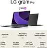 LG Lg Gram 16 16Z90TS G.AU79F 16 Copilot+ Intel Core 7 16 Go RAM 1 To SSD Métal