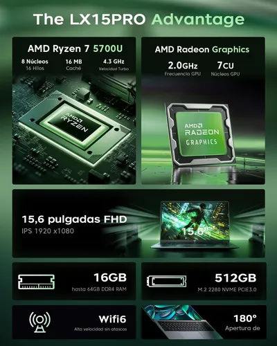 ACEMAGIC 15.6 Inch Laptop