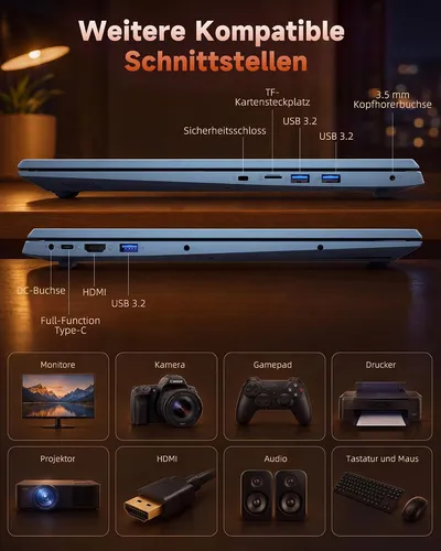 liuord 18.5 Inch Laptop
