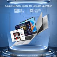 con Core i3-1115G4 (hasta 4,1 GHz), 16GB RAM + 512GB SSD, con Gráficos UHD, 14,1 Pulgadas 1080P, WIFI6 + Batería de 7000 mAh + Tipo-C + 2 * USB 3.2
