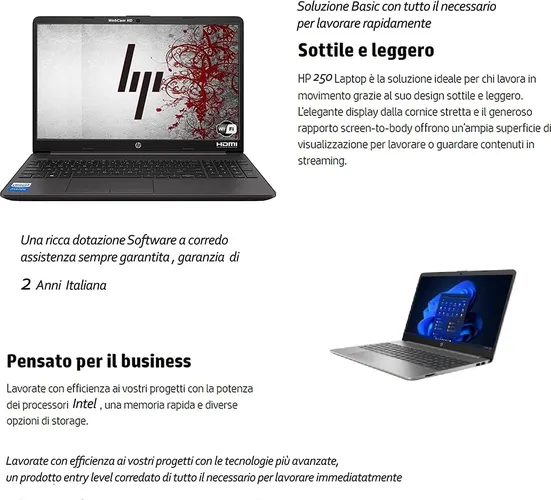 HP i3 250 G8