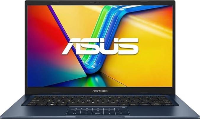 ASUS Vivobook 14" FHD Laptop, Intel Core i3-1315U Processor, 8GB RAM, 128GB SSD, Windows 11 Home, Intel UHD Graphics, Wi-Fi, Bluetooth, Quiet Blue, X1404VA-I38128