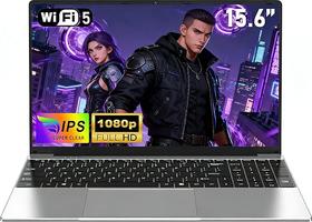 NAIKLULU 15,6 Pouces Gaming, Processeur i7 7600U (2,8 à 3,9 GHz), 16GB RAM 1TB SSD Computer Gamer 2026, Clavier Rétroéclairé, 5000mAh/38.5Wh