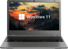 NiPoGi Windows 11 Pro,14,1 Pouces 8 Go RAM, 128 Go SSD, Intel Celeron N4120, HD Graphics 600