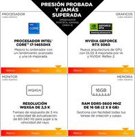 Gaming HP OMEN 16-am0052ns, Intel Core 7-255H, 32GB RAM, 1TB SSD, NVIDIA GeForce RTX 5070, Windows 11 Home