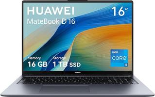 HUAWEI MateBook D16, intel 13th, i5-13420H, 16GB+1TB