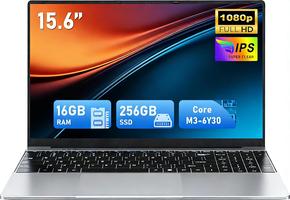 FUNYET, 2026 Nouveau 15.6 Pouces 16Go RAM 256Go SSD Soutien TF 1To Win11 Pro Processeur 4425Y 5000mAh IPS 1920×1080 HDMI, USB3.0, WiFi 5, BT 4.2 Webcam Clavier QWERTY