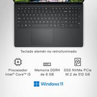Dell Notebook Vostro 3520 QWERTY Español 512GB SSD 16GB RAM