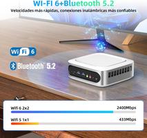 Tuofudun Mini Gaming InteI i9 11900H, 32GB DDR4 1TB SSD, Win11 Pro Mini Gamer Computer, UHD Gráficos, HDMI/Type-C/DP Triple 4K@60Hz Pantalla, WiFi6 BT5.2/2.5G Ethernet