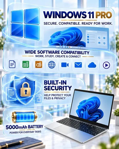 aonim 15.6" FHD IPS Laptop
