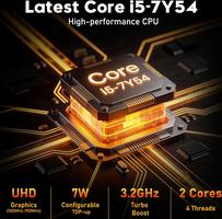 2026 Laptop, 15.6 Inch IPS FHD 1920×1080 Laptop, Core i5-7Y54 Portable Processor, 16 GB RAM, 512 GB SSD, Slim with Backlit Keyboard Notebook