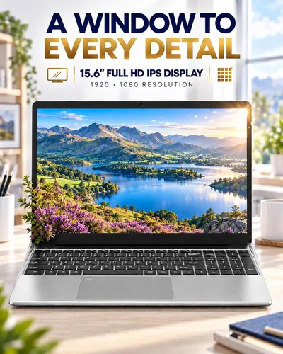 aonim 15.6" FHD IPS Laptop